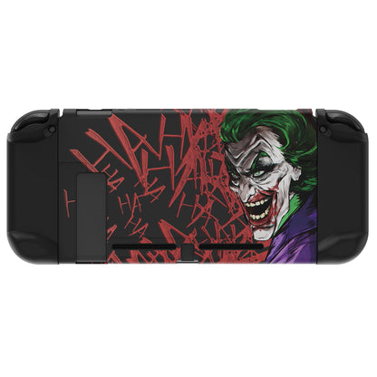 PlayVital カスタマイズ ドッキング可能 ハードシェル保護ケース NS Switch コンソール用【ピエロHahaha】