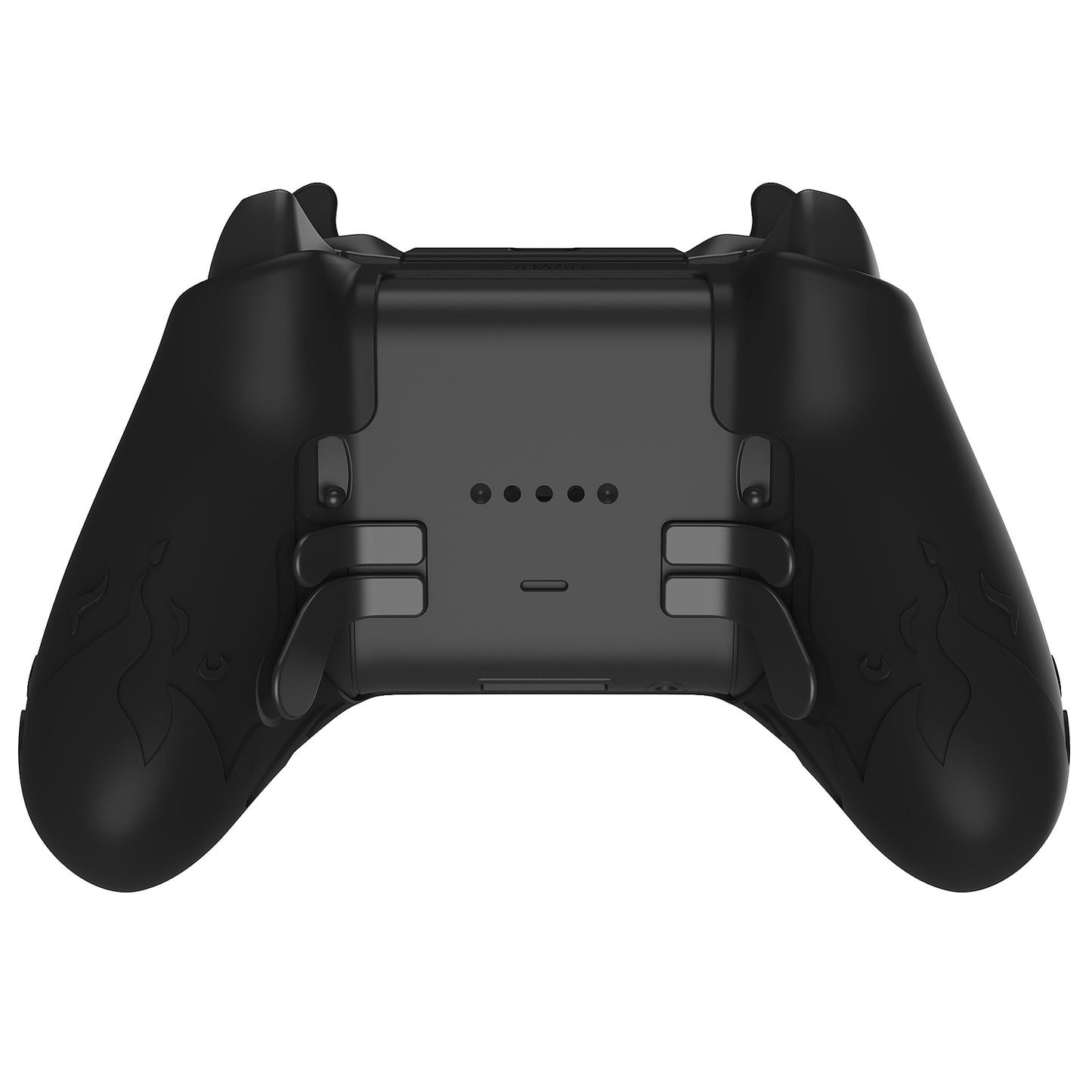 PlayVital かわいいデーモン シリコンケースカバー（サムグリップキャップ付き） Xbox Elite Series 2 コントローラー＆ Xbox Elite Series 2 コアコントローラー用【ブラック】