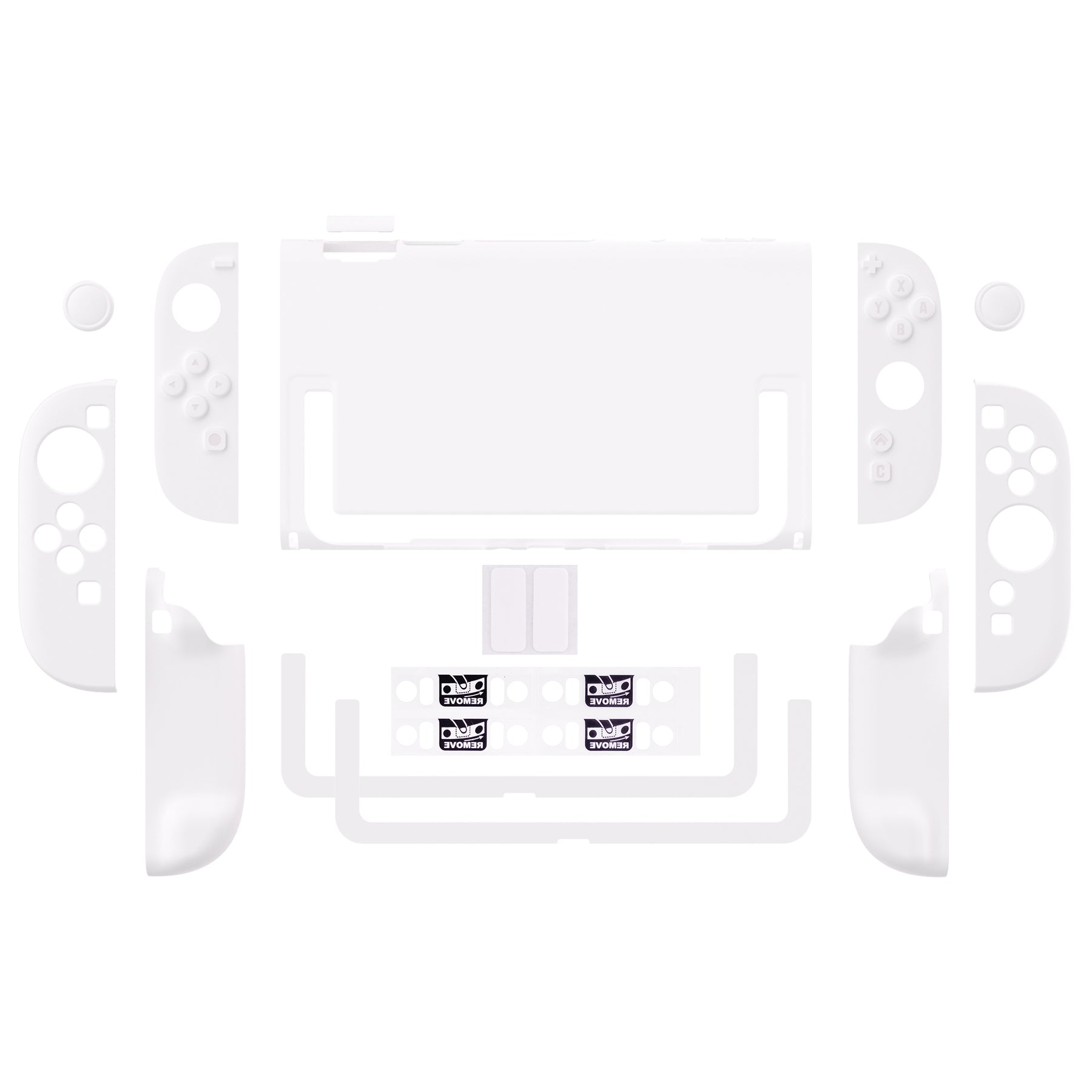 PlayVital Switch2対応 キュートな単色デザイン ハード保護ケース