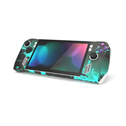 PlayVital Fearlessness Custom Stickers Vinyl Wraps Protective Skin Decal for ROG Ally Handheld Gaming Console - RGTM025 PlayVital