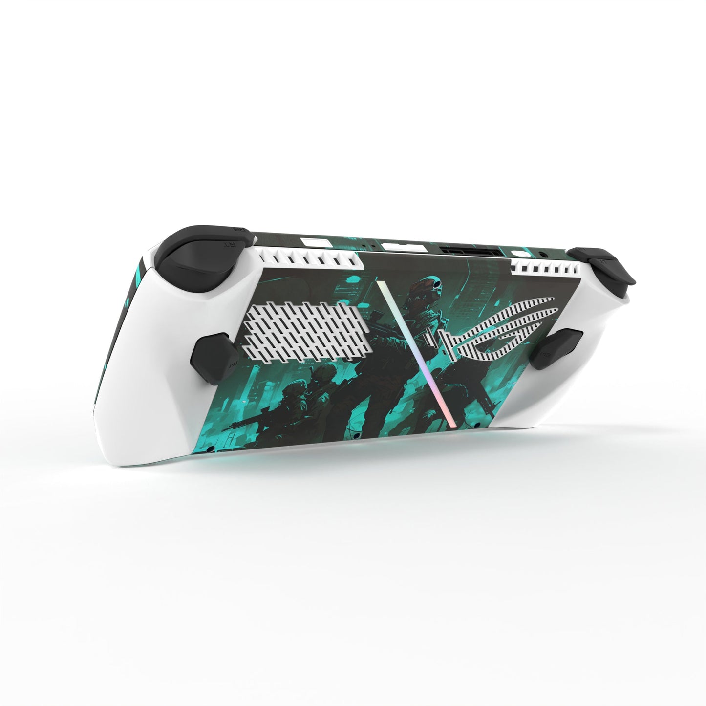 PlayVital Fearlessness Custom Stickers Vinyl Wraps Protective Skin Decal for ROG Ally Handheld Gaming Console - RGTM025 PlayVital