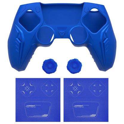 PlayVital Futuristic CyberMech Design Silicone Grip Skin with Thumb Grips for PS5 Wireless Controller, Compatible with PS5 Official Charging Dock - Black - CHXPFP001 (Copy) PlayVital