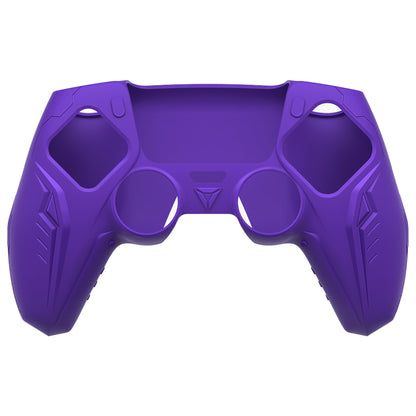 PlayVital Futuristic CyberMech Design Silicone Grip Skin with Thumb Grips for PS5 Wireless Controller, Compatible with PS5 Official Charging Dock - Black - CHXPFP001 (Copy) PlayVital