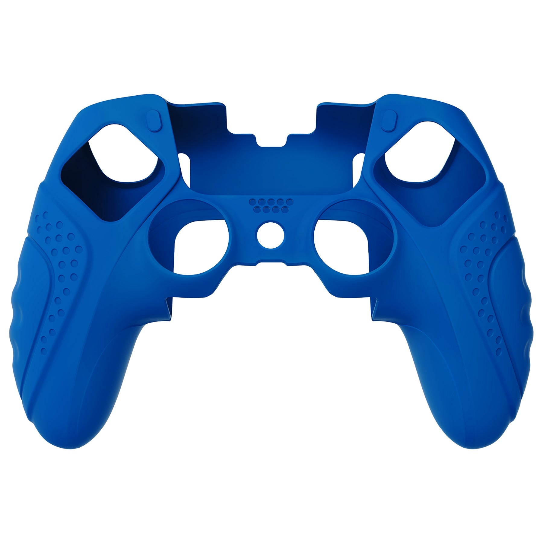 PlayVital Guardian Edition Anti-Slip Ergonomic Silicone Cover Case with Thumb Grip Caps for PS5 Edge Controller - Blue - EHPFP008 PlayVital