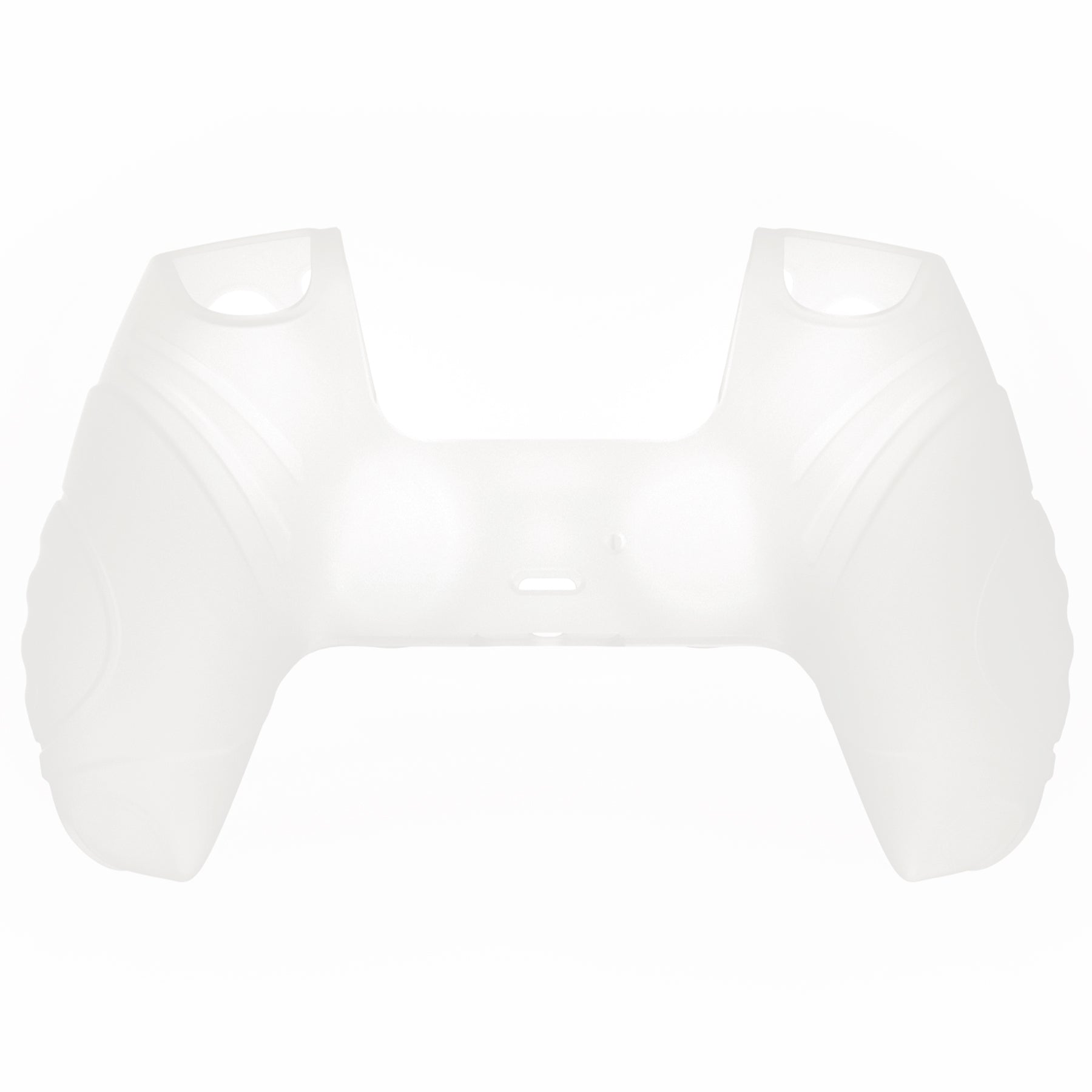 PlayVital Guardian Edition Anti-Slip Silicone Cover Skin with Thumb Grip Caps for PS5 Wireless Controller - Glow in Dark - Green - YHPF024 PlayVital