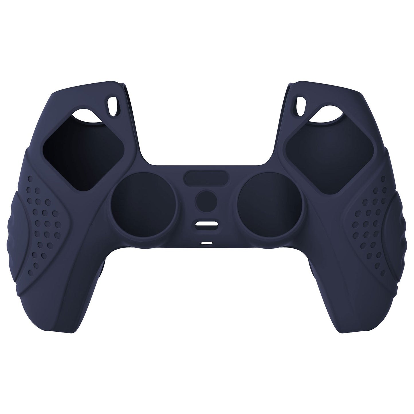 PlayVital Guardian Edition Anti-Slip Silicone Cover Skin with Thumb Grip Caps for PS5 Wireless Controller - Midnight Blue - YHPF003 PlayVital