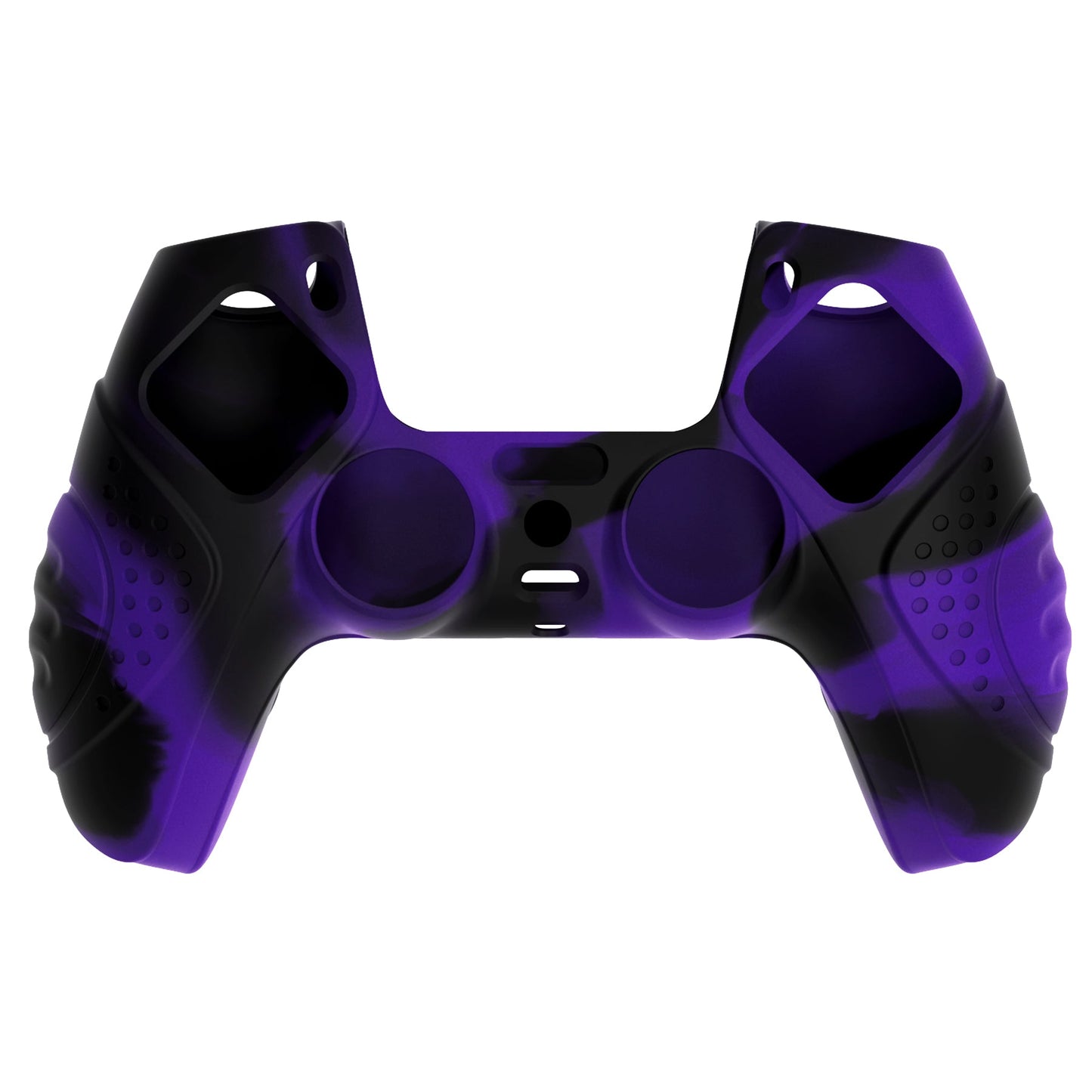 PlayVital Guardian Edition Anti-Slip Silicone Cover Skin with Thumb Grip Caps for PS5 Wireless Controller - Neon Purple - YHPF026 (Copy) PlayVital