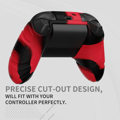 PlayVital Guardian Edition Anti-slip Silicone Cover Skin with Thumb Grip Caps for Xbox Series X/S Controller & Xbox Core Wireless Controller - Wine Red - HCX3011 (Copy) PlayVital