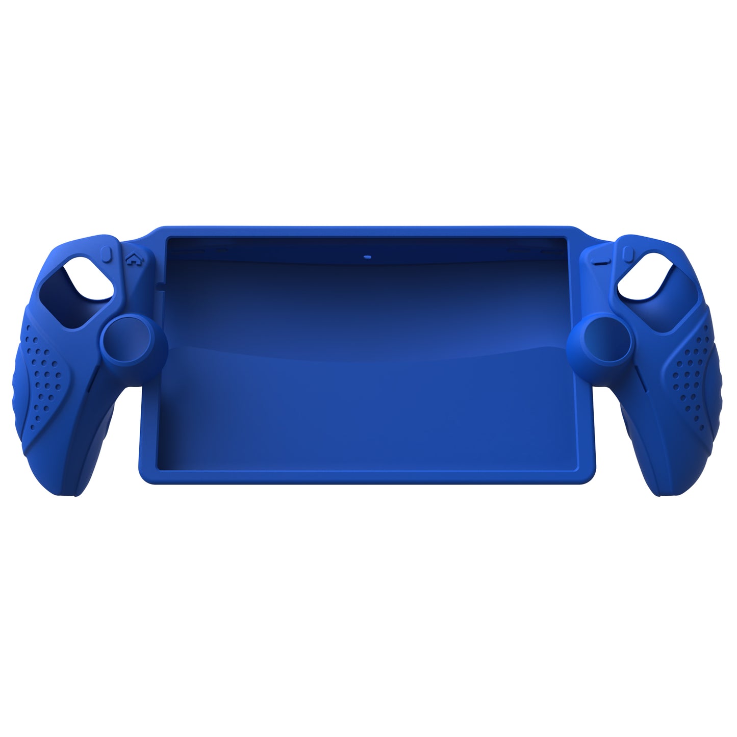 PlayVital Guardian Edition シリコン保護ケース 親指グリップ付き PS Portal リモートプレーヤー用 耐衝撃・滑り止めグリップデザインカバー【ブルー】