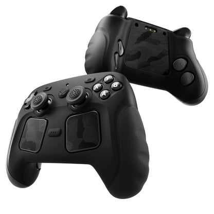 PlayVital Guardian シリコンカバー 4個のサムグリップ＆ステッカー付き Steam Controller 2（2026）用【ブラック】