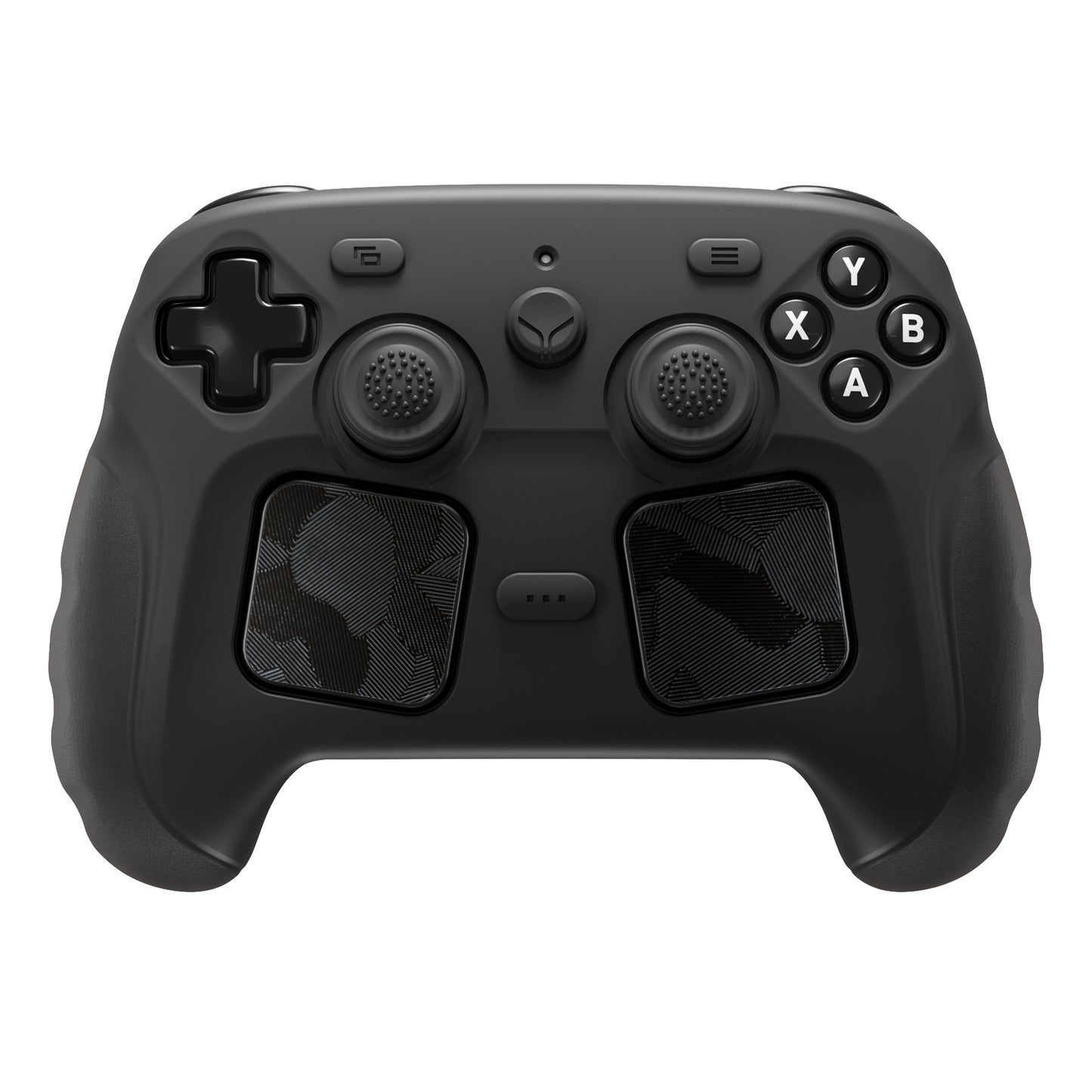 PlayVital Guardian シリコンカバー 4個のサムグリップ＆ステッカー付き Steam Controller 2（2026）用【ブラック】