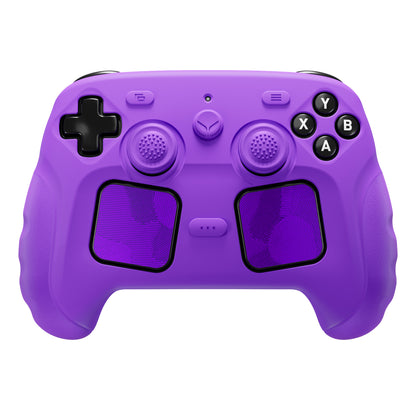 PlayVital Guardian シリコンカバー 4個のサムグリップ＆ステッカー付き Steam Controller 2（2026）用【パープル】