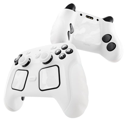 PlayVital Guardian シリコンカバー 4個のサムグリップ＆ステッカー付き Steam Controller 2（2026）用【ホワイト】