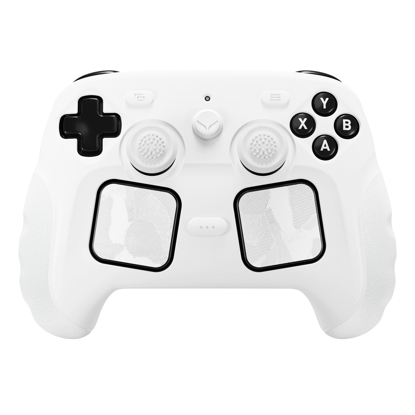 PlayVital Guardian シリコンカバー 4個のサムグリップ＆ステッカー付き Steam Controller 2（2026）用【ホワイト】