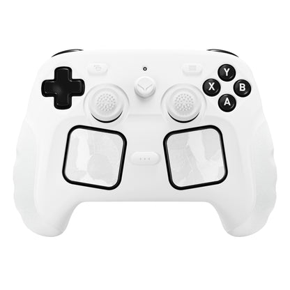 PlayVital Guardian シリコンカバー 4個のサムグリップ＆ステッカー付き Steam Controller 2（2026）用【ホワイト】