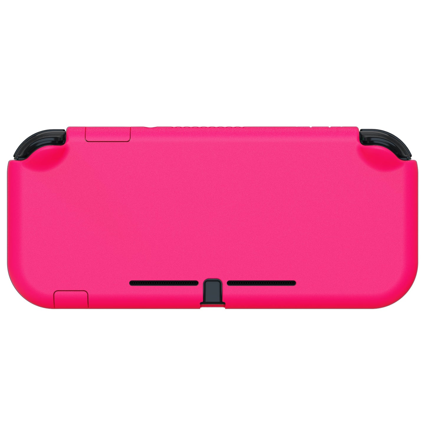 PlayVital Hard Shell Protective Case with Screen Protector & Thumb Grip Caps & Button Caps for NS Switch Lite - Clear Atomic Purple Rose Red - YYNLP007 (Copy) PlayVital