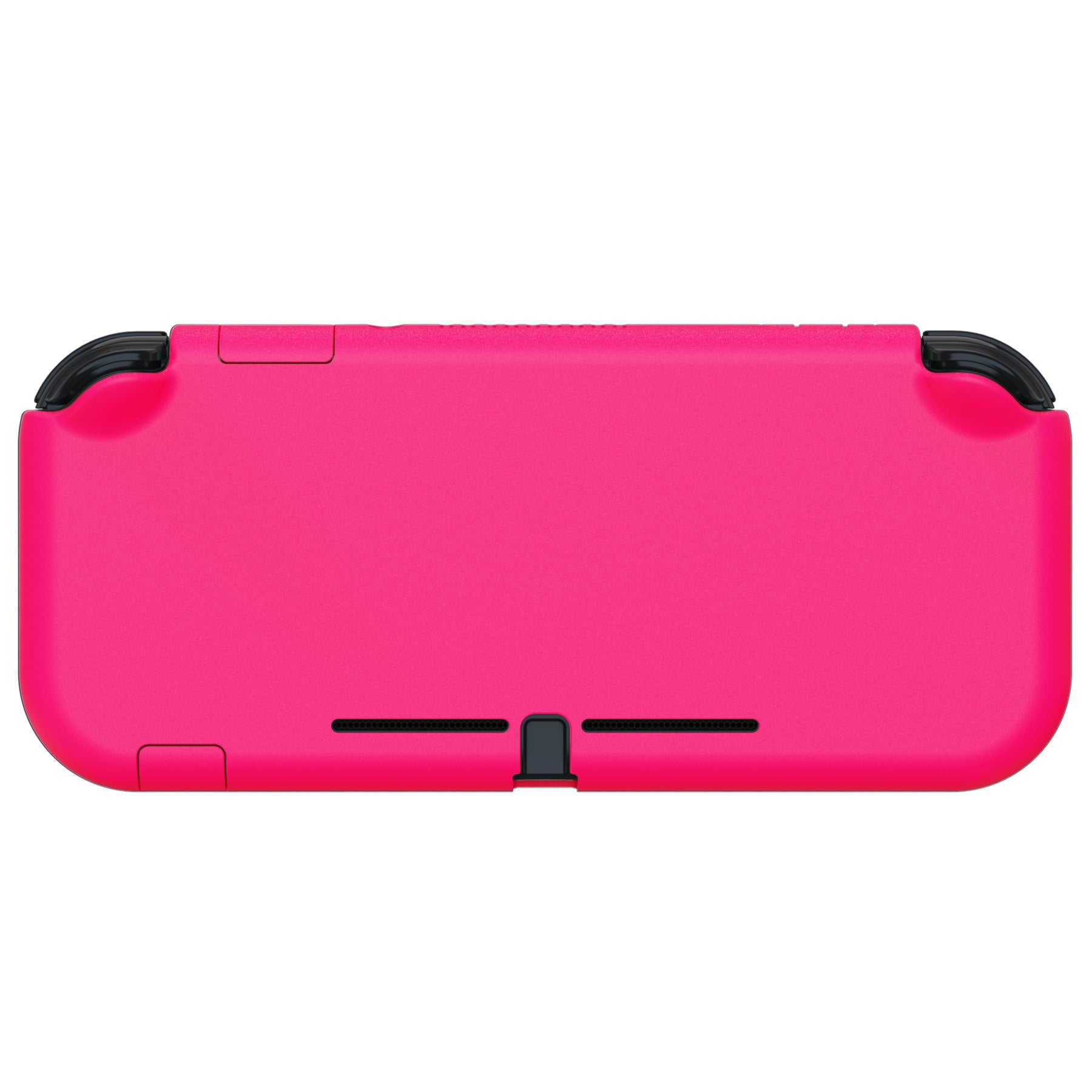 PlayVital Hard Shell Protective Case with Screen Protector & Thumb Grip Caps & Button Caps for NS Switch Lite - Clear Atomic Purple Rose Red - YYNLP007 (Copy) PlayVital