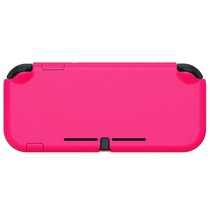 PlayVital Hard Shell Protective Case with Screen Protector & Thumb Grip Caps & Button Caps for NS Switch Lite - Clear Atomic Purple Rose Red - YYNLP007 (Copy) PlayVital