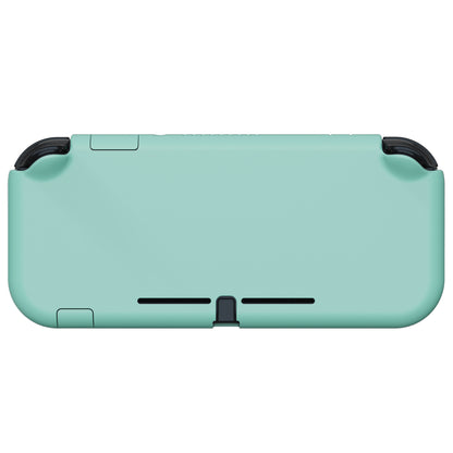 PlayVital ハードシェル保護ケース (スクリーンプロテクター、サムグリップキャップ、ボタンキャップ付き)  Switch Lite 用【ミスティ グリーン】
