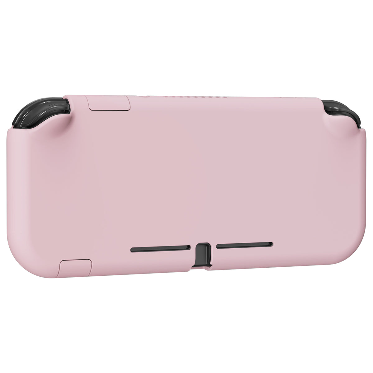PlayVital ハードシェル保護ケース (スクリーンプロテクター、サムグリップキャップ、ボタンキャップ付き)  Switch Lite 用【ピーチブロッサムピンク】
