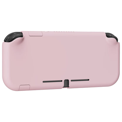 PlayVital ハードシェル保護ケース (スクリーンプロテクター、サムグリップキャップ、ボタンキャップ付き)  Switch Lite 用【ピーチブロッサムピンク】