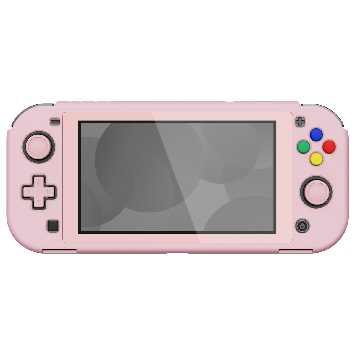 PlayVital ハードシェル保護ケース (スクリーンプロテクター、サムグリップキャップ、ボタンキャップ付き)  Switch Lite 用【ピーチブロッサムピンク】