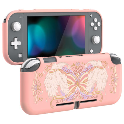 PlayVital Magic Wings Custom Protective Case for NS Switch Lite, Soft TPU Slim Case Cover for NS Switch Lite - LTU6032 PlayVital