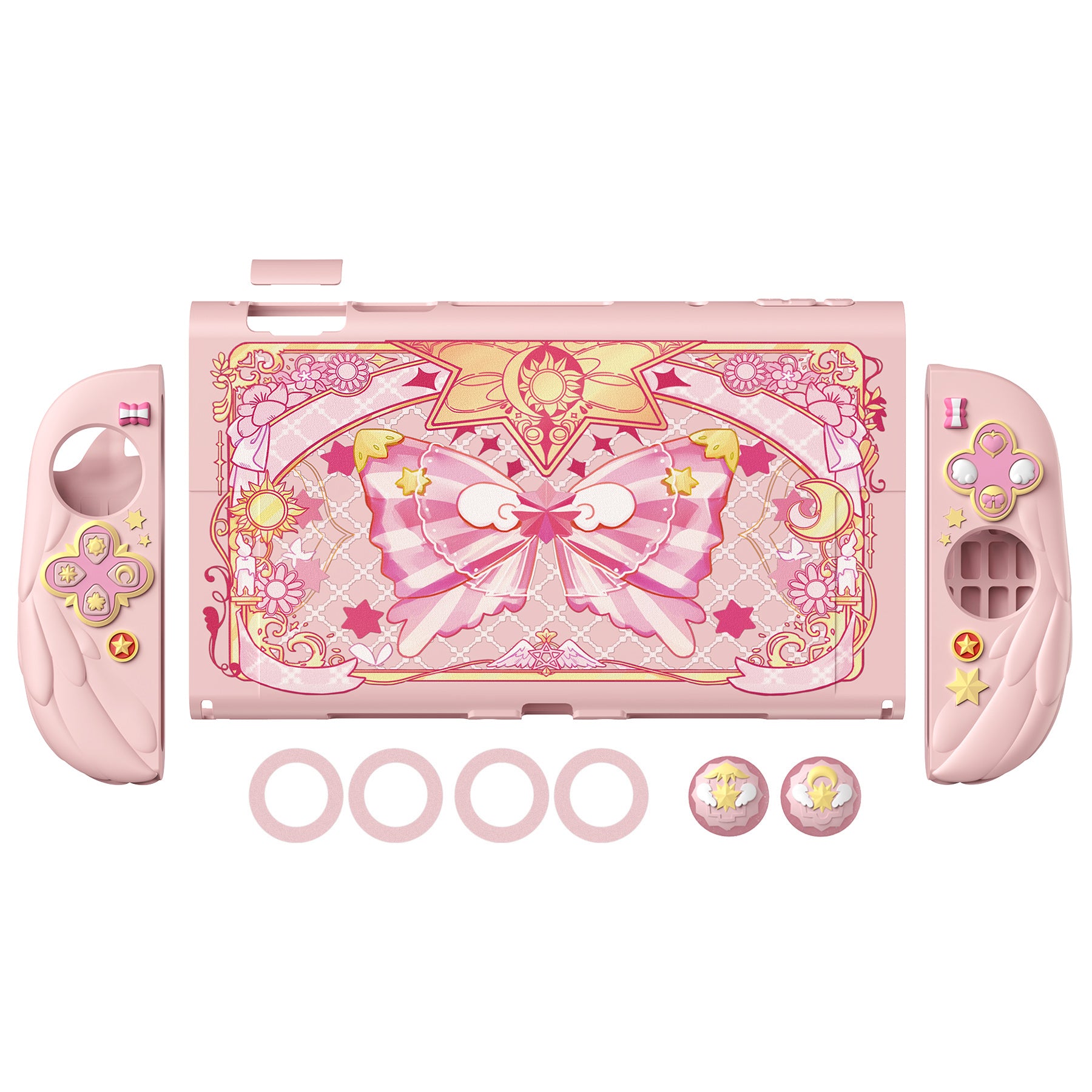 PlayVital 魔法の翼 Nintendo Switch 2（2025）対応保護カバーケース