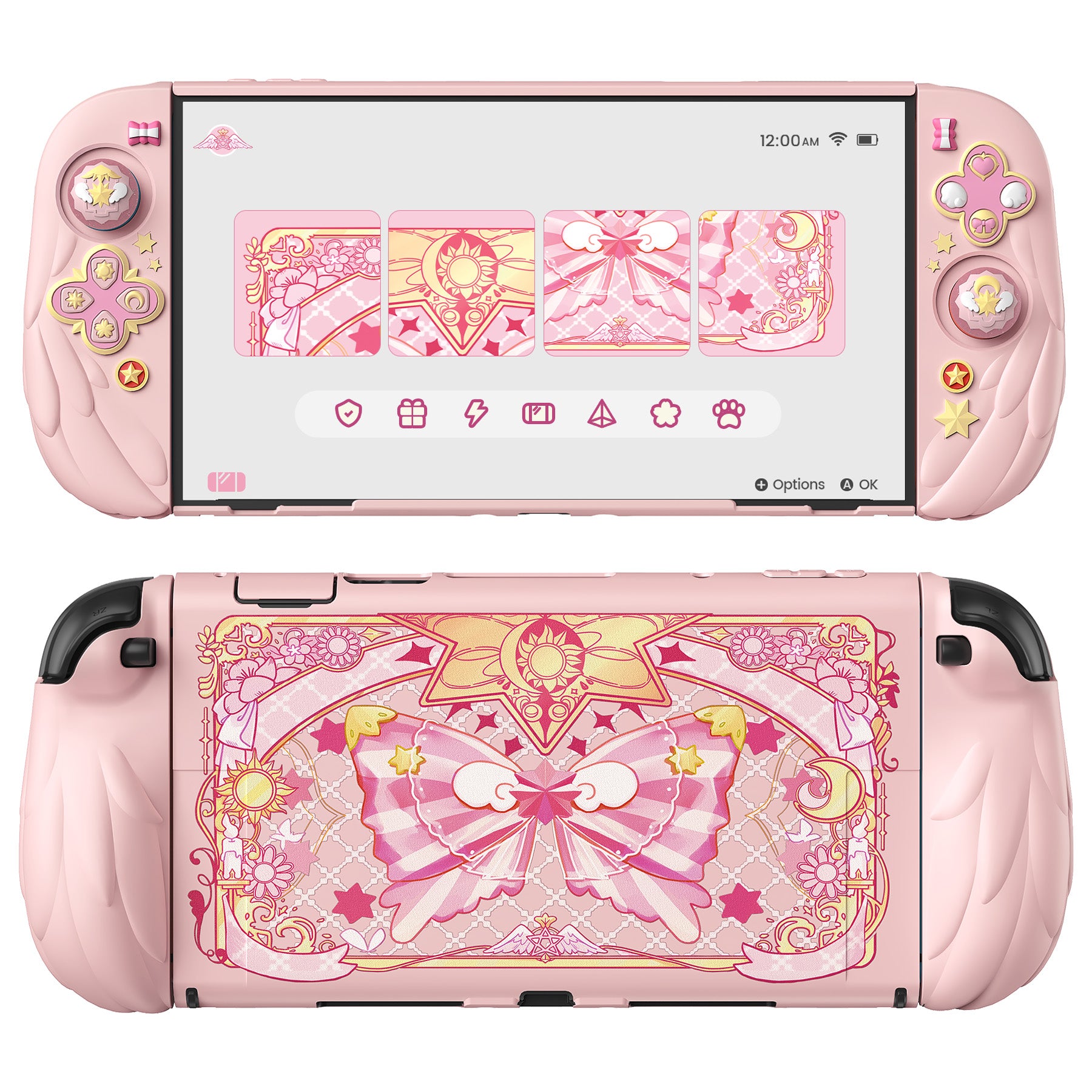 PlayVital 魔法の翼 Nintendo Switch 2（2025）対応保護カバーケース