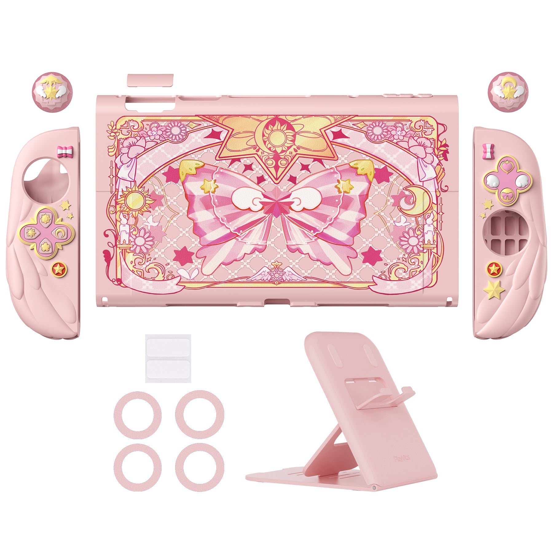 PlayVital 魔法の翼 Nintendo Switch 2（2025）対応保護カバーケース