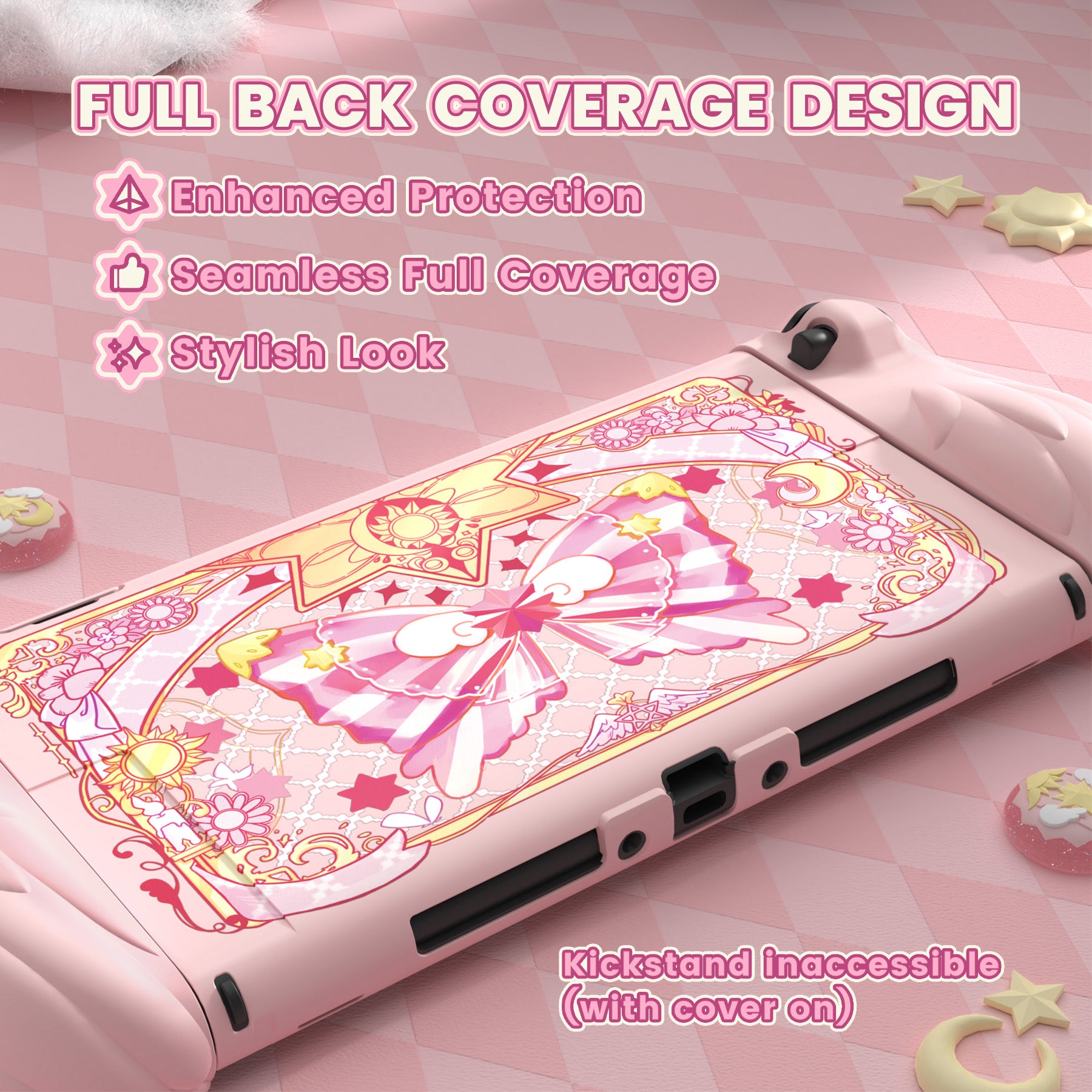 PlayVital 魔法の翼 Nintendo Switch 2（2025）対応保護カバーケース