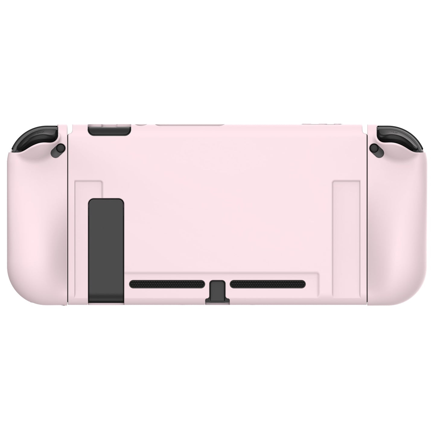 PlayVital Pink Protective Case for NS Switch, Soft TPU Slim Case Cover for NS Switch Joy-Con Console with Colorful ABXY Direction Button Caps - NTU6001G2 PlayVital