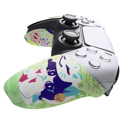 PlayVital プロフェッショナル 滑り止め 吸汗性 コントローラーグリップ PS5 コントローラー用【ウィッシングシュライン】