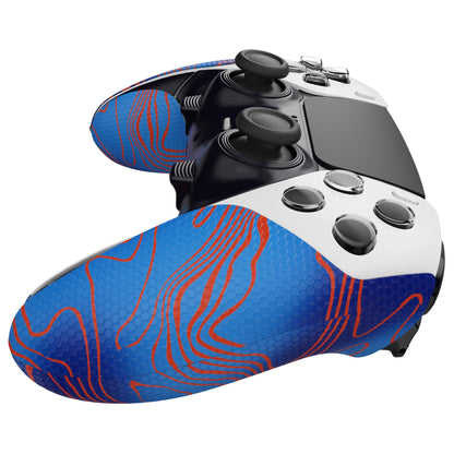 PlayVital Professional Textured Anti-Skid Sweat-Absorbent Controller Grip for PS5 Edge Wireless Controller - The Great Wave off Kanagawa - PFPJ156 (Copy) PlayVital