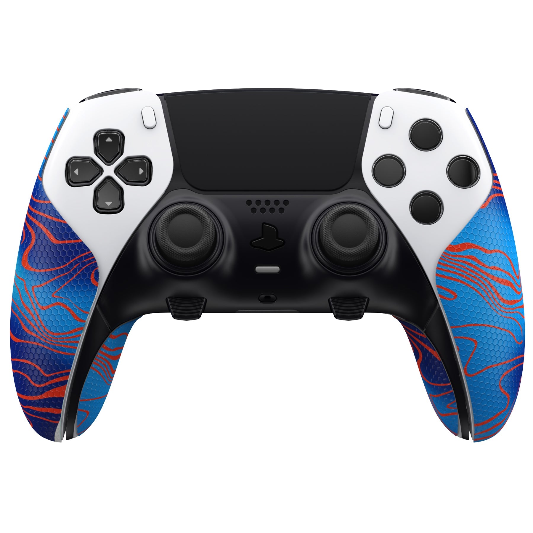 PlayVital Professional Textured Anti-Skid Sweat-Absorbent Controller Grip for PS5 Edge Wireless Controller - The Great Wave off Kanagawa - PFPJ156 (Copy) PlayVital