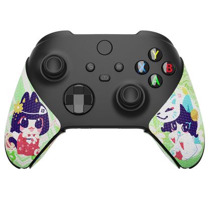 PlayVital プロフェッショナル テクスチャード 滑り止め 吸汗性 ハンドル グリップ Xbox シリーズ X/S コントローラー & Xbox Core ワイヤレス コントローラー用【ウィッシングシュライン】