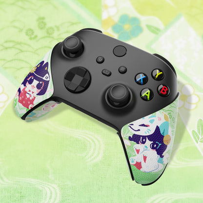 PlayVital プロフェッショナル テクスチャード 滑り止め 吸汗性 ハンドル グリップ Xbox シリーズ X/S コントローラー & Xbox Core ワイヤレス コントローラー用【ウィッシングシュライン】