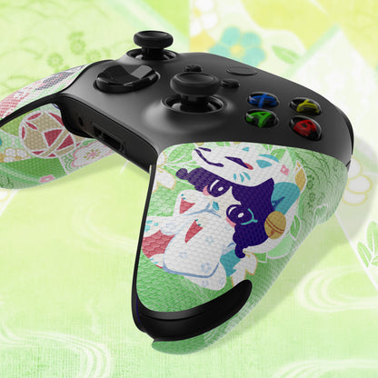 PlayVital プロフェッショナル テクスチャード 滑り止め 吸汗性 ハンドル グリップ Xbox シリーズ X/S コントローラー & Xbox Core ワイヤレス コントローラー用【ウィッシングシュライン】