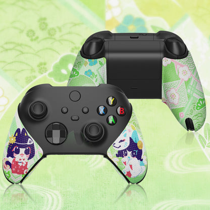 PlayVital プロフェッショナル テクスチャード 滑り止め 吸汗性 ハンドル グリップ Xbox シリーズ X/S コントローラー & Xbox Core ワイヤレス コントローラー用【ウィッシングシュライン】