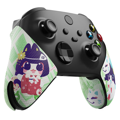 PlayVital プロフェッショナル テクスチャード 滑り止め 吸汗性 ハンドル グリップ Xbox シリーズ X/S コントローラー & Xbox Core ワイヤレス コントローラー用【ウィッシングシュライン】