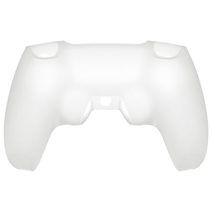 PlayVital Pure Series Dockable Model Anti-Slip Silicone Cover Skin with Thumb Grip Caps for PS5 Wireless Controller - Compatible with Charging Station - Glow in Dark - Green - EKPFP004 PlayVital