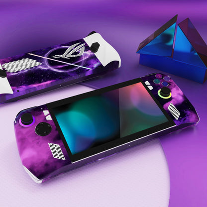 PlayVital Purple Deep Space Custom Stickers Vinyl Wraps Protective Skin Decal for ROG Ally Handheld Gaming Console - RGTM001 PlayVital