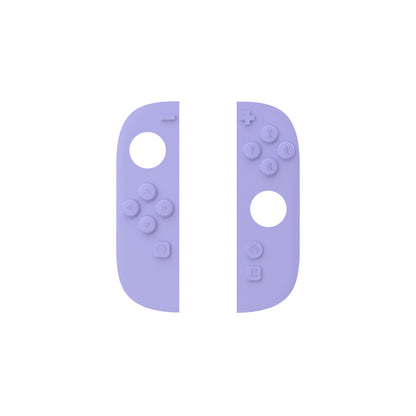 PlayVital Nintendo Switch 2 用 交換式ボタンカラーインサート 保護ケース用 Cuteソリッドカラーシリーズ＆ソリッドカラーシリーズ対応【ライトバイオレット】