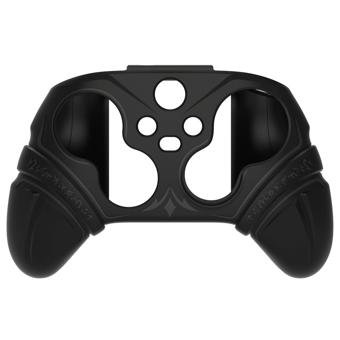PlayVital Runes Edition シリコンカバースキン Xbox Series X/S コントローラー & Xbox Core ワイヤレスコントローラー用 サムグリップ＆ステッカー付き【ブラック】