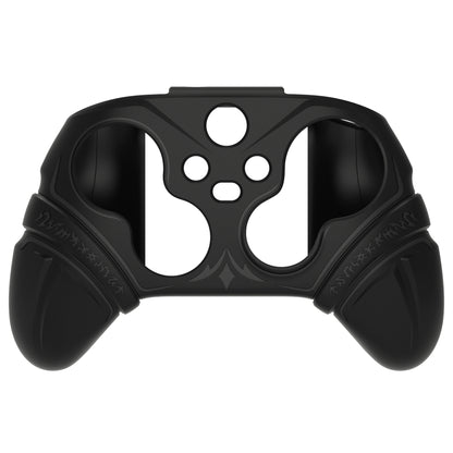 PlayVital Runes Edition シリコンカバースキン Xbox Series X/S コントローラー & Xbox Core ワイヤレスコントローラー用 サムグリップ＆ステッカー付き【ブラック】