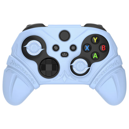 PlayVital Runes Edition シリコンカバースキン Xbox Series X/S コントローラー & Xbox Core ワイヤレスコントローラー用 サムグリップ＆ステッカー付き【ブルー】