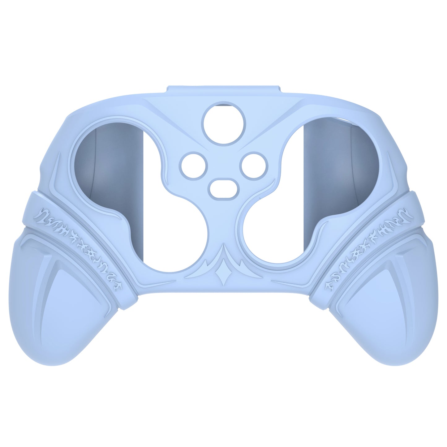 PlayVital Runes Edition シリコンカバースキン Xbox Series X/S コントローラー & Xbox Core ワイヤレスコントローラー用 サムグリップ＆ステッカー付き【ブルー】