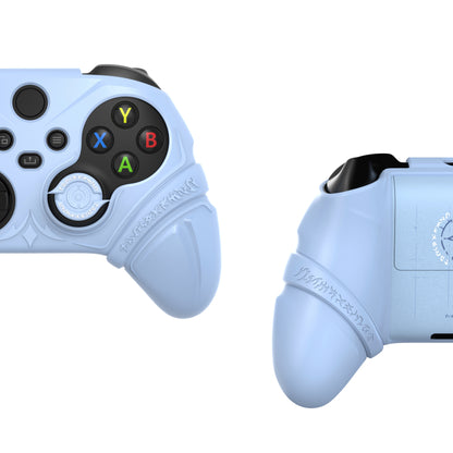 PlayVital Runes Edition シリコンカバースキン Xbox Series X/S コントローラー & Xbox Core ワイヤレスコントローラー用 サムグリップ＆ステッカー付き【ブルー】