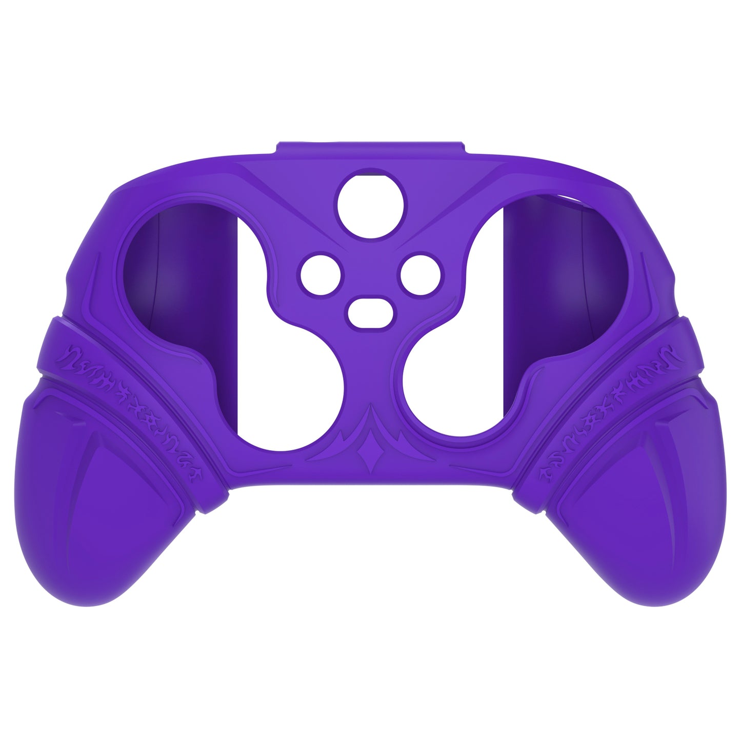 PlayVital Runes Edition シリコンカバースキン Xbox Series X/S コントローラー & Xbox Core ワイヤレスコントローラー用 サムグリップ＆ステッカー付き【パープル】