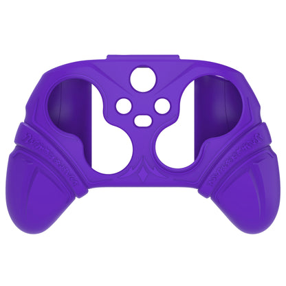 PlayVital Runes Edition シリコンカバースキン Xbox Series X/S コントローラー & Xbox Core ワイヤレスコントローラー用 サムグリップ＆ステッカー付き【パープル】